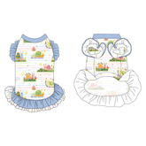 Little Things Take Time - La Petite Shimmy Dress With Double Skirt