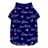 Love In Color - Love Out Loud - Flutter Waist Tee