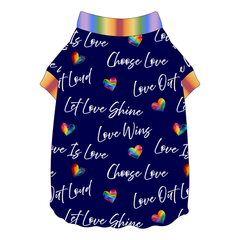 Love In Color - Love Out Loud - Flutter Waist Tee