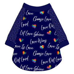 Love In Color - Love Out Loud - The Raglan Jersey