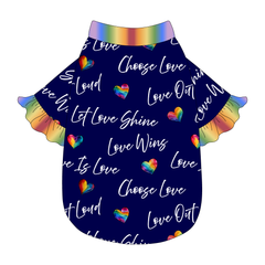 Love In Color - Love Out Loud - The Shimmy Edge Tee