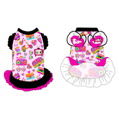 Love Trip - La Petite Shimmy Dress With Double Skirt