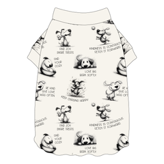 Love, Illustrated - Flutter Waist Tee