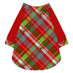 Holiday Cheer - Merry Tartan - The Raglan Jersey
