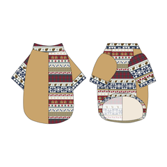 Stitched In Snow - Mistletoe Cabin - The 2N1 Tee