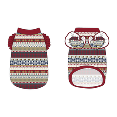 Stitched In Snow - Mistletoe Cabin - La Petite Shimmy Tank