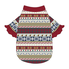 Stitched In Snow - Mistletoe Cabin - The Shimmy Edge Tee