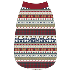 Stitched In Snow - Mistletoe Cabin - The Basic Tank