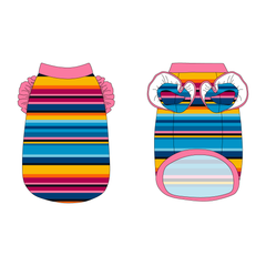La Vida Flora - Paseo Stripe - La Petite Shimmy Tank