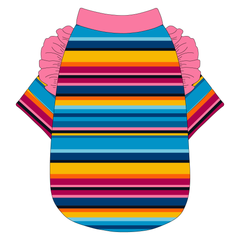 La Vida Flora - Paseo Stripe - The Sylvie Tee