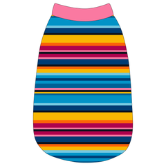 La Vida Flora - Paseo Stripe - The Basic Tank