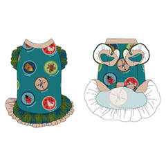 Paw Scouts - Paw Scouts - La Petite Shimmy Dress With Double Skirt