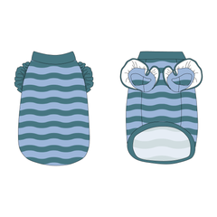 Poolside Pops - Poolside Waves - La Petite Shimmy Tank