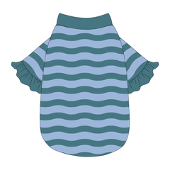 Poolside Pops - Poolside Waves - The Shimmy Edge Tee