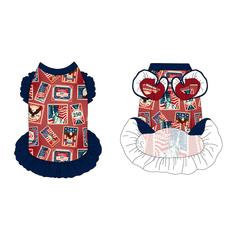 Postmarked 1776 - La Petite Shimmy Dress
