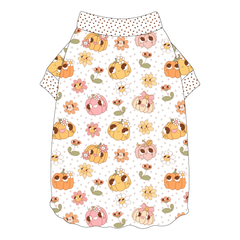 Pumpkins And Petals - Flutter Waist Tee