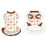 Pumpkins And Petals - La Petite Shimmy Dress With Double Skirt