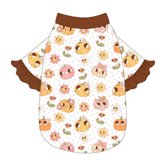 Pumpkins And Petals - The Shimmy Edge Tee