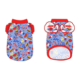 Red, White & BBQ - Red, White & BBQ - La Petite Shimmy Tank
