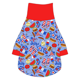 Red, White & BBQ - Red, White & BBQ - The Turtleneck Tee