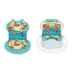 Sand Between My Bones - La Petite Shimmy Dress