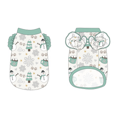 Snow Much Fun - La Petite Shimmy Tank