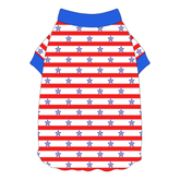 Red, White & BBQ - Stars & Stripes - Flutter Waist Tee