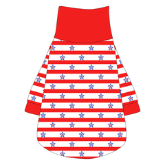 Red, White & BBQ - Stars & Stripes - The Turtleneck Tee