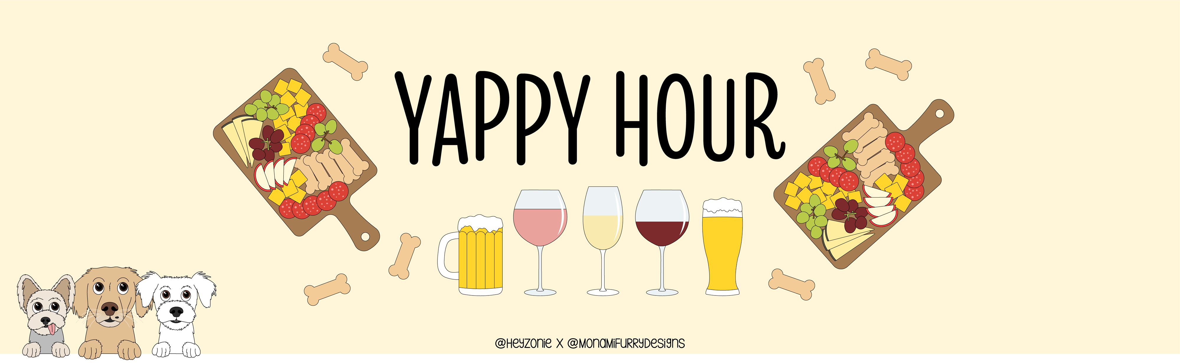 Yappy Hour – Mon Ami Furry Designs