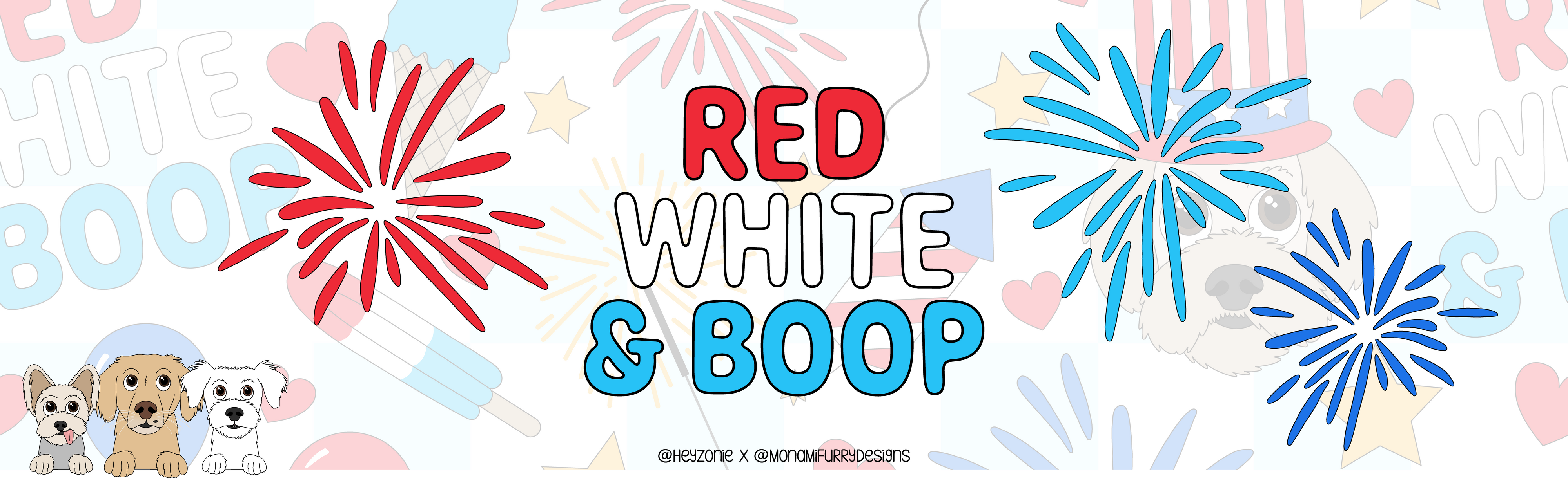 Red White & Boop