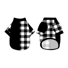 It's Fall Y'all - Buffalo Plaid B/W - The 2N1 Tee