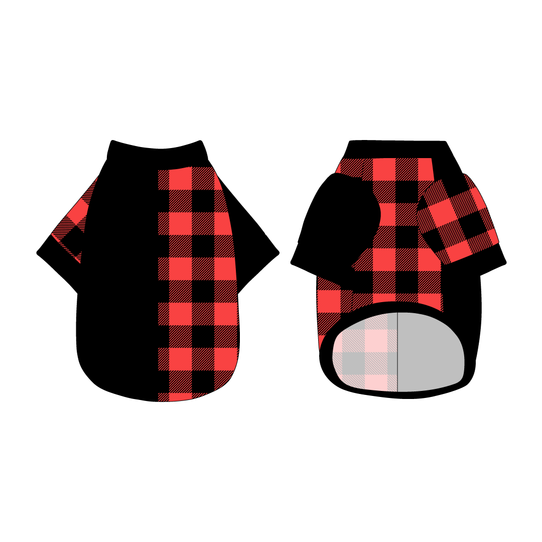 Twas The Night Before Christmas - Buffalo Plaid B/R - The 2N1 Tee