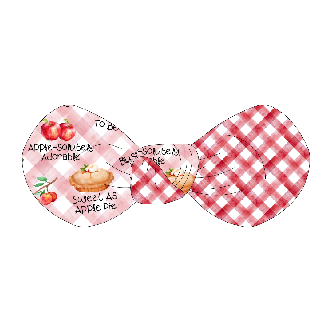 Apple-solutely Adorable - Apple-solutely Adorable - The Knot Bow