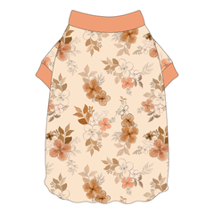 Kiss & Tell - Apricot Kiss - Flutter Waist Tee