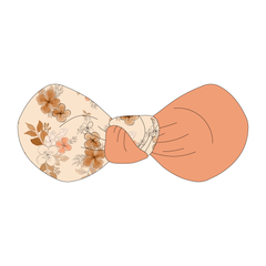 Kiss & Tell - Apricot Kiss - The Knot Bow