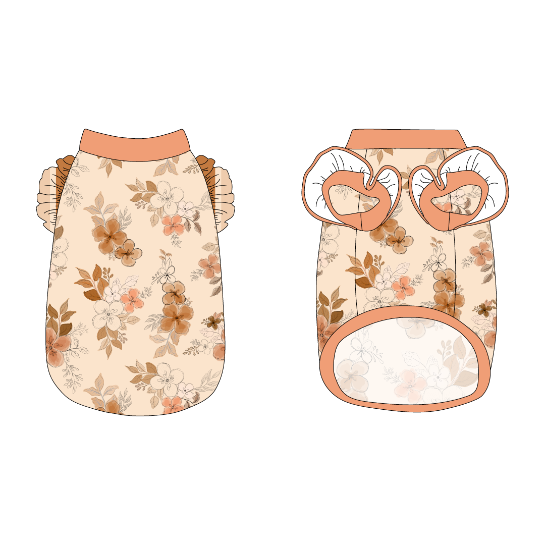 Kiss & Tell - Apricot Kiss - La Petite Shimmy Tank
