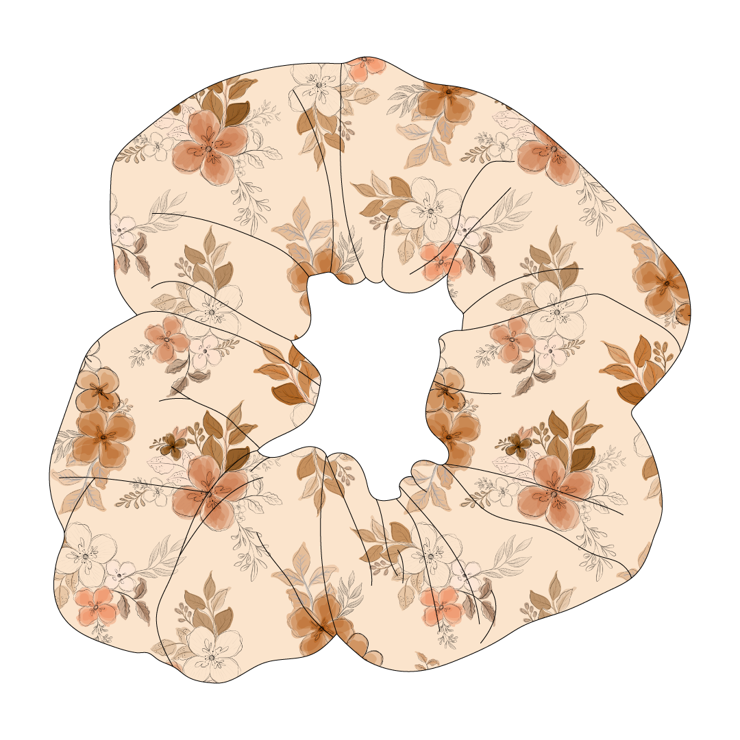Kiss & Tell - Apricot Kiss - The Scrunchie