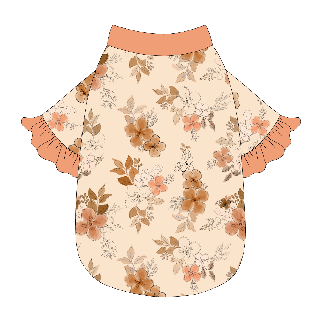 Kiss & Tell - Apricot Kiss - The Shimmy Edge Tee