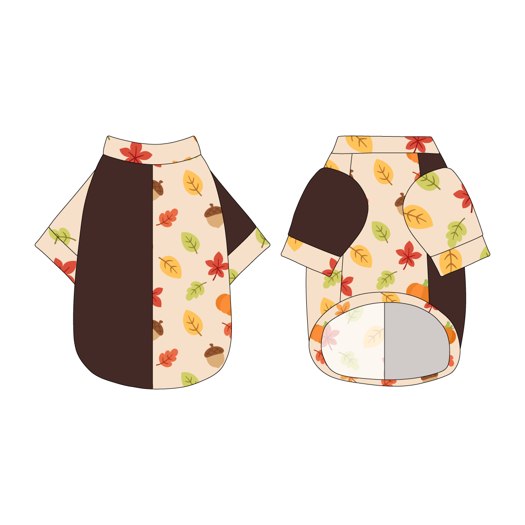 Autumn Sweater - Autumn Ditsy - The 2N1 Tee