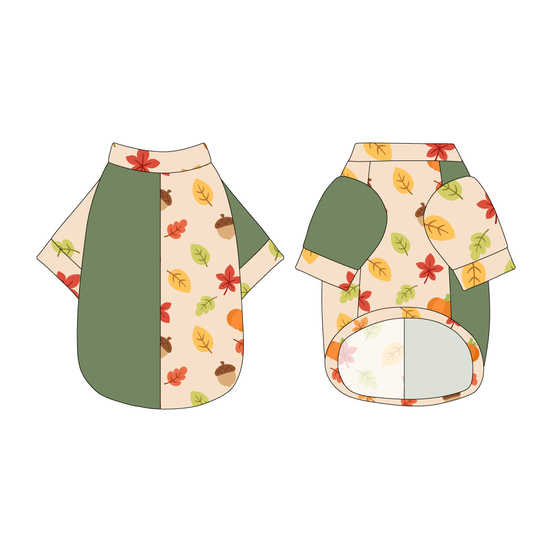 Autumn Sweater - Autumn Ditsy - The 2N1 Tee