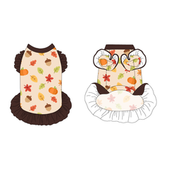 Autumn Sweater - Autumn Ditsy - La Petite Shimmy Dress