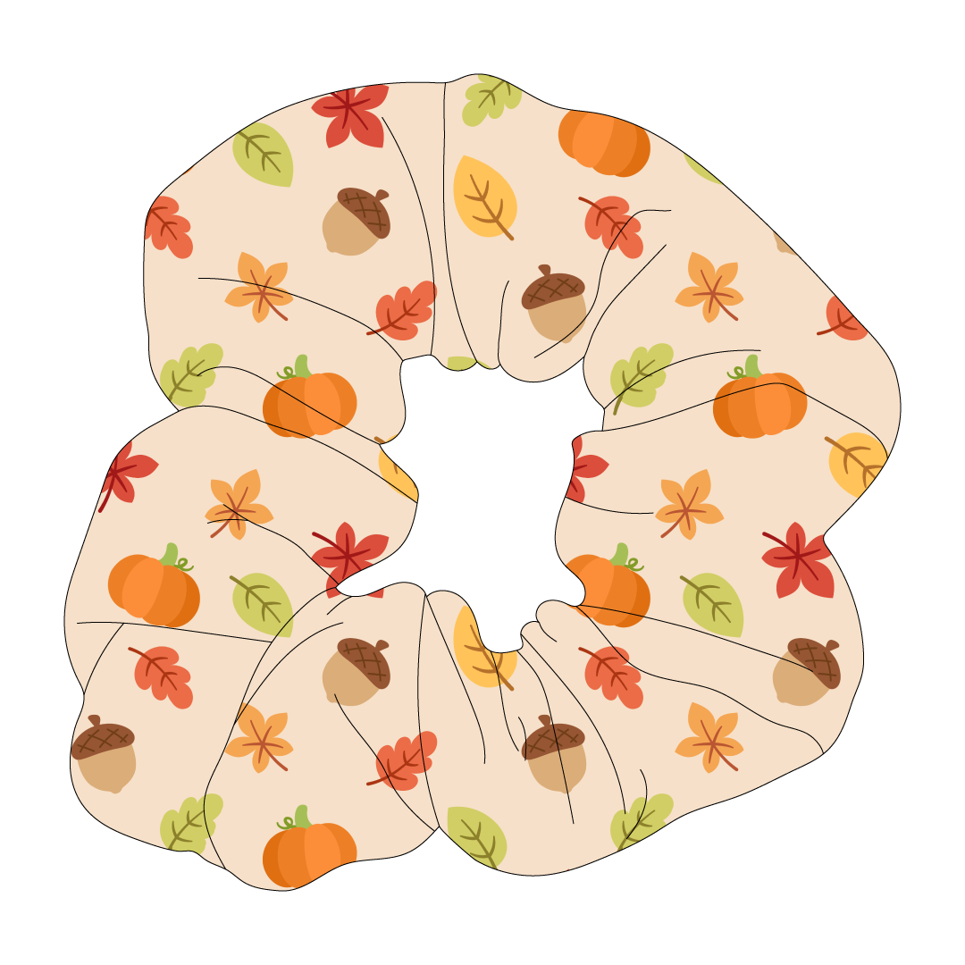Autumn Sweater - Autumn Ditsy - The Scrunchie