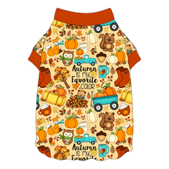 Autumn Is My Favorite Color - Autumn Is My Favorite Color - Flutter Waist Tee
