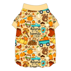 Autumn Is My Favorite Color - Autumn Is My Favorite Color - Flutter Waist Tee
