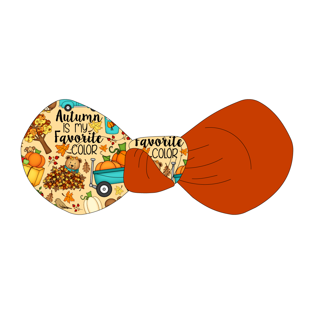 Autumn Is My Favorite Color - Autumn Is My Favorite Color - The Knot Bow
