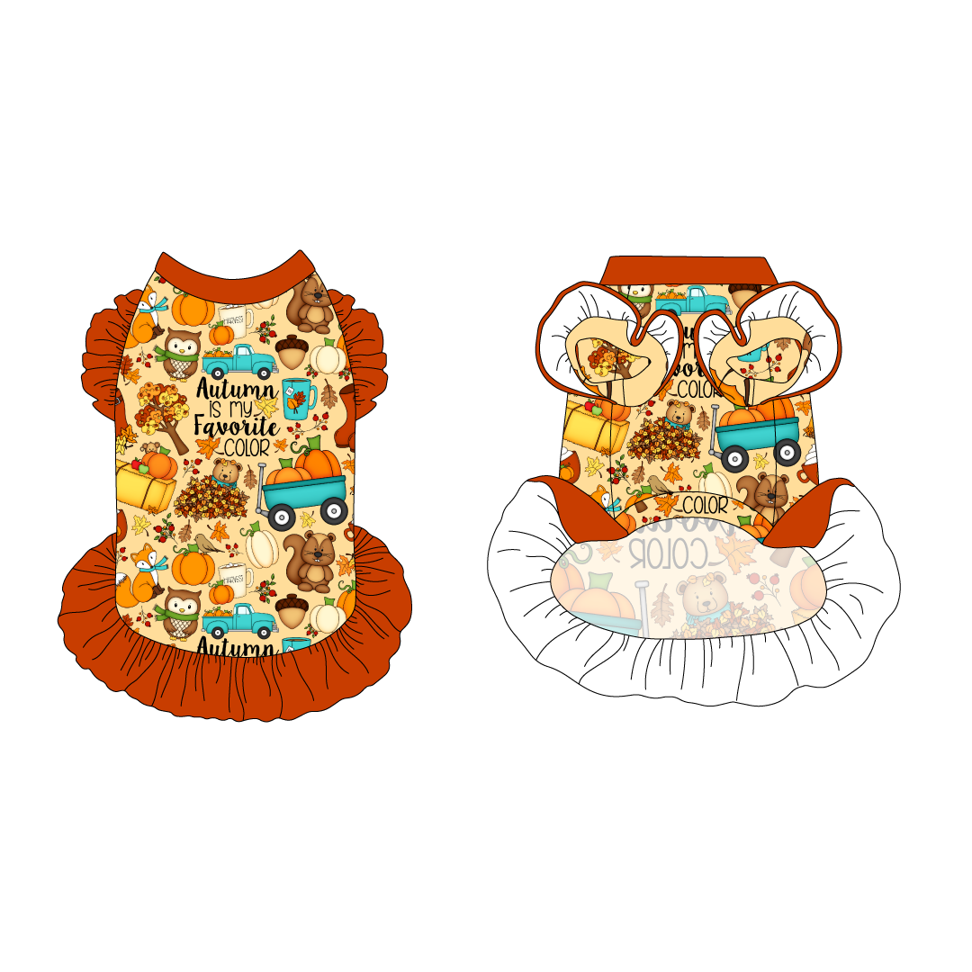 Autumn Is My Favorite Color - Autumn Is My Favorite Color - La Petite Shimmy Dress