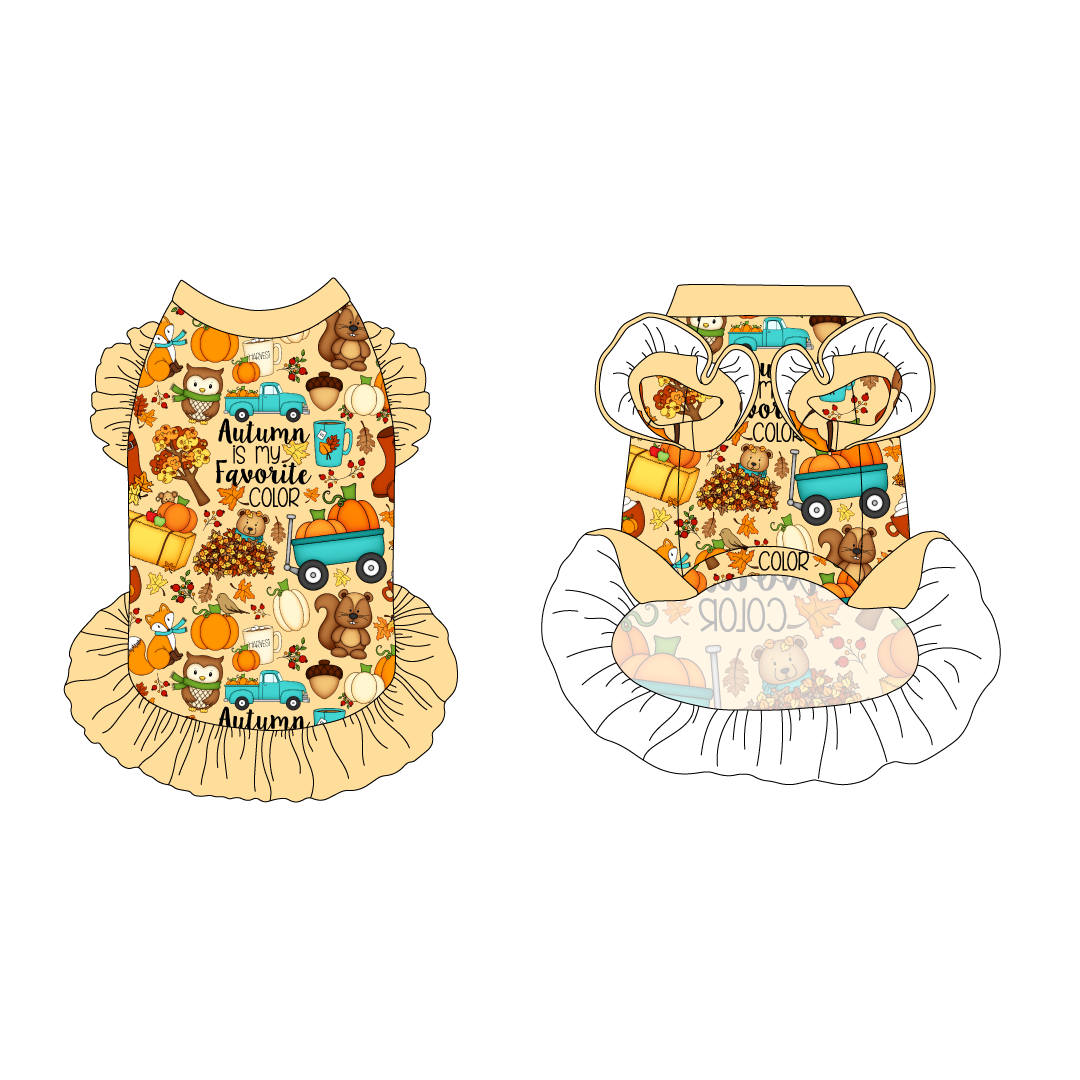 Autumn Is My Favorite Color - Autumn Is My Favorite Color - La Petite Shimmy Dress