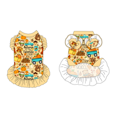 Autumn Is My Favorite Color - Autumn Is My Favorite Color - La Petite Shimmy Dress