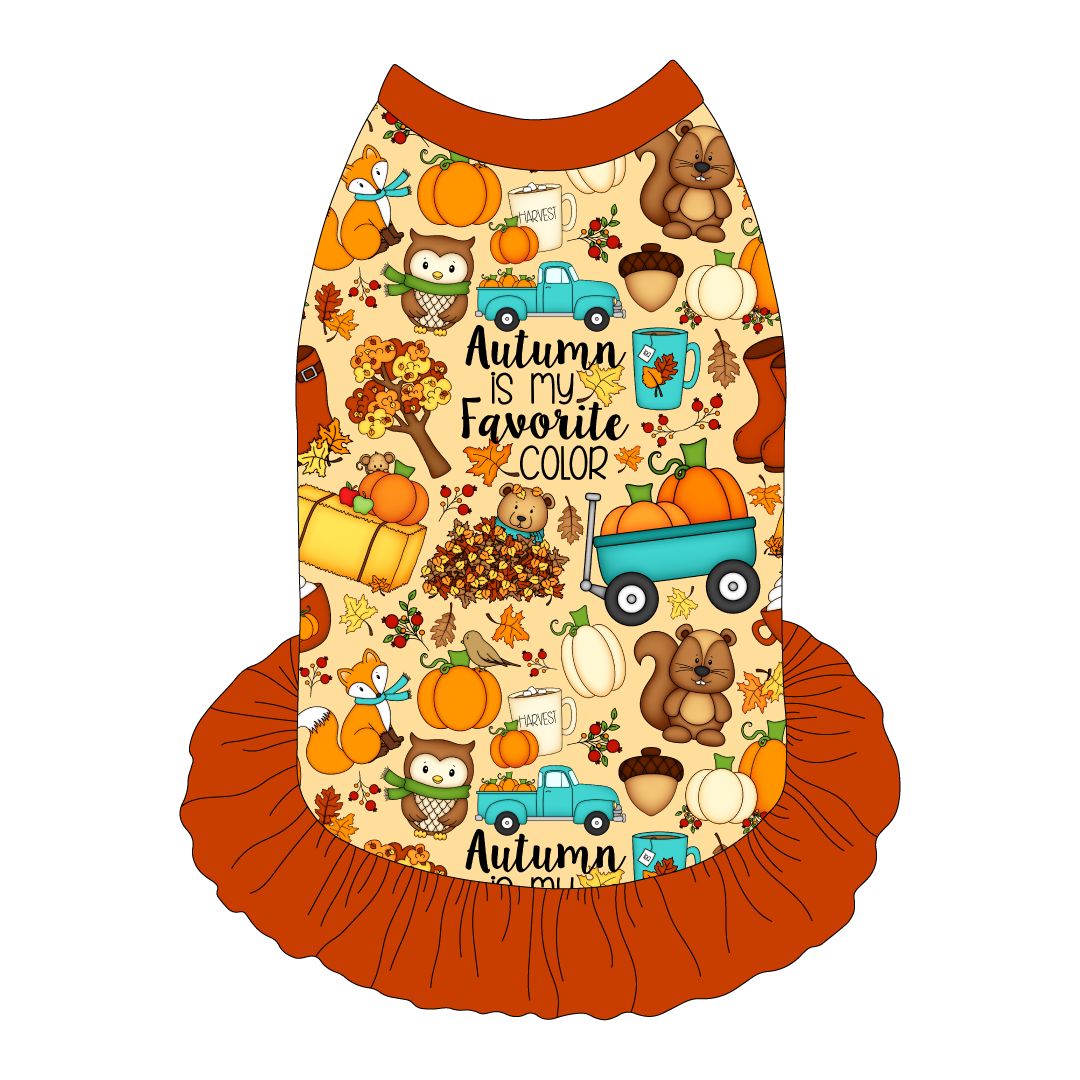 Autumn Is My Favorite Color - Autumn Is My Favorite Color - The Tank With Skirt