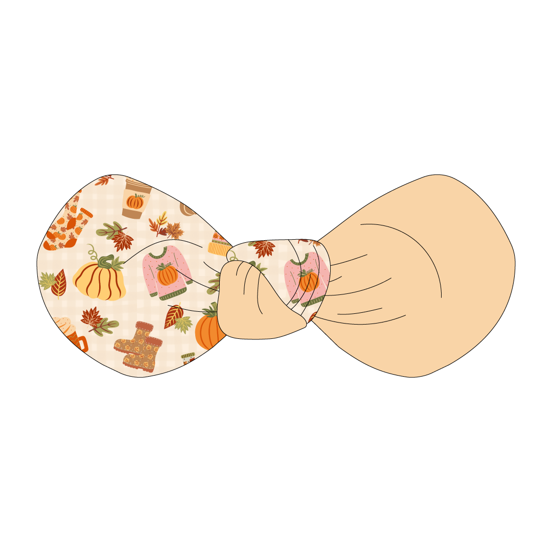 Autumn Vibes Only - Autumn Vibes Only - The Knot Bow